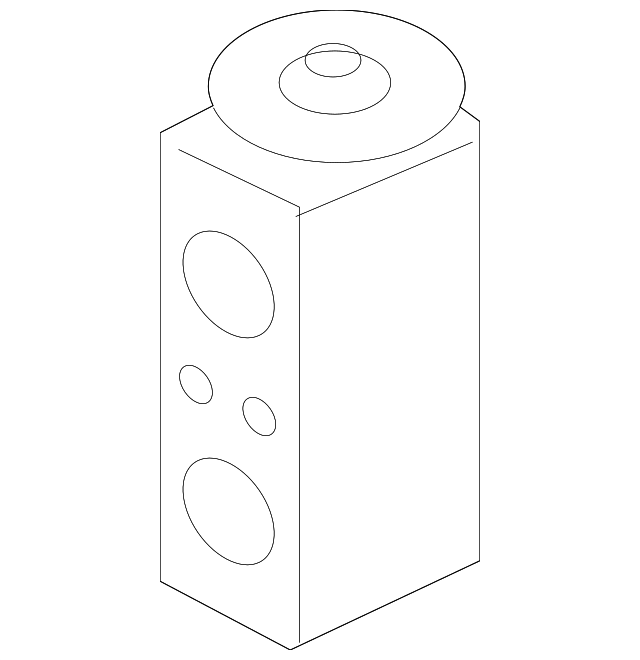 A/C Expansion Valve - BMW (X1 X2 228i Gran Coupe M235i) / Mini Cooper F54 F55 F56 F57 F60 - 64116845415