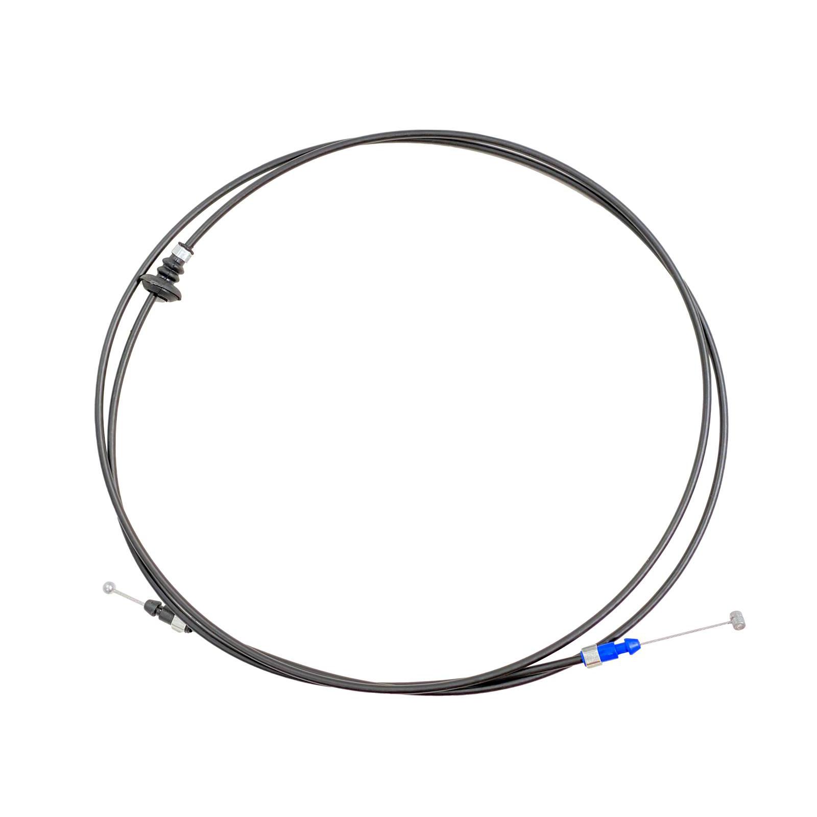 Cable assembly hood lock control