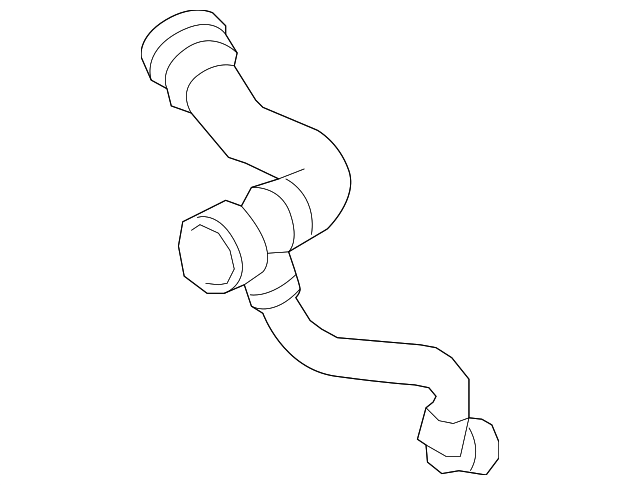 Upper Hose - BMW (17-12-7-586-774)
