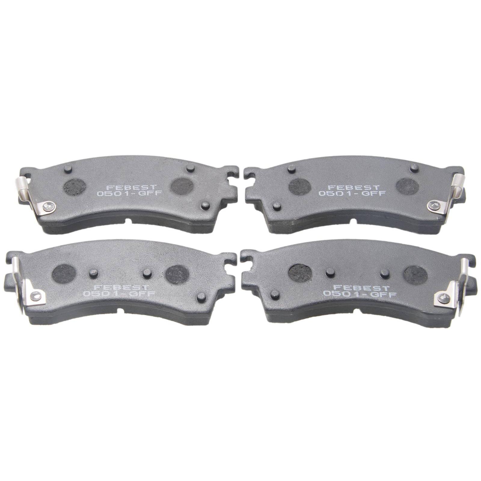 Pad kit, disc brake, front