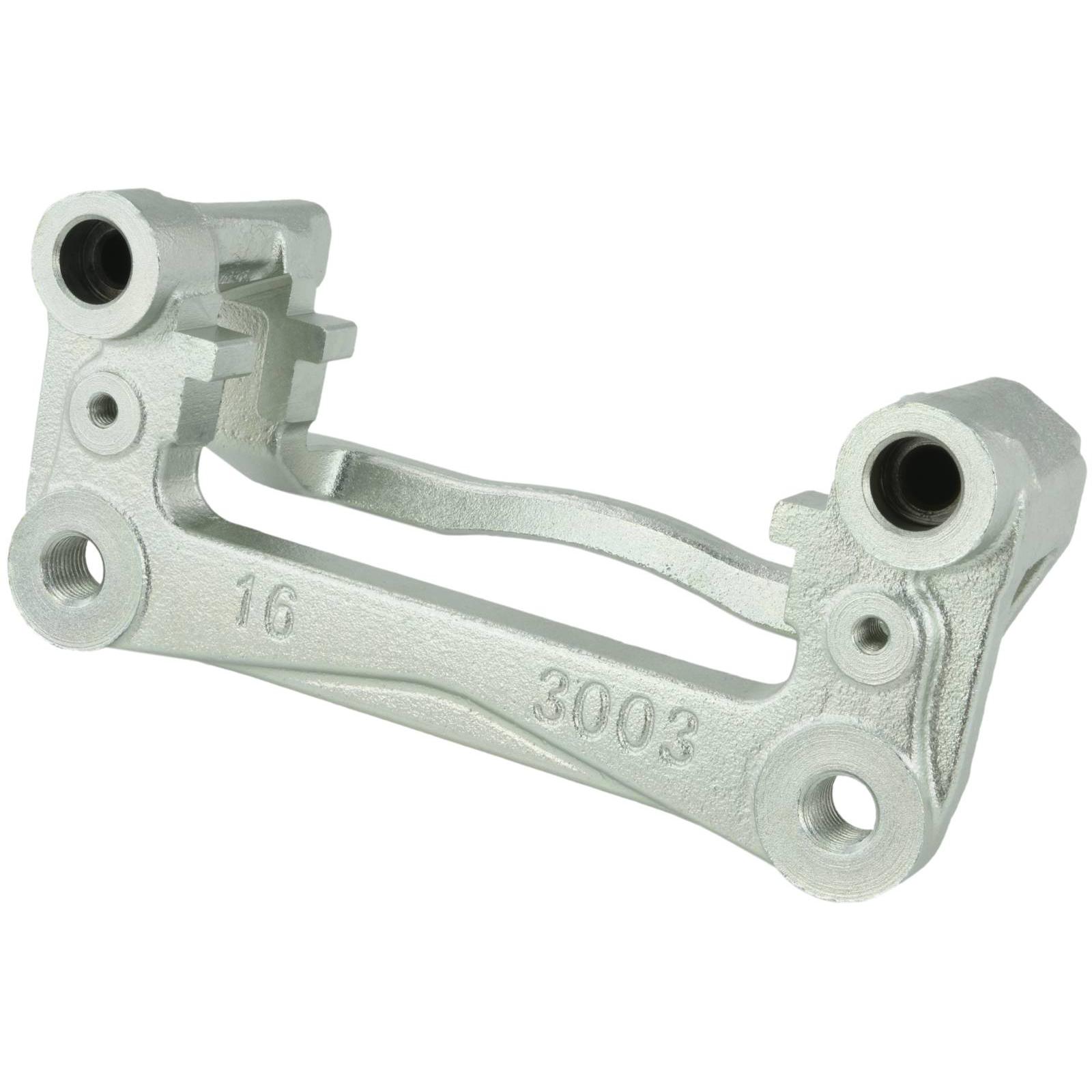 Rear brake caliper bracket carrier