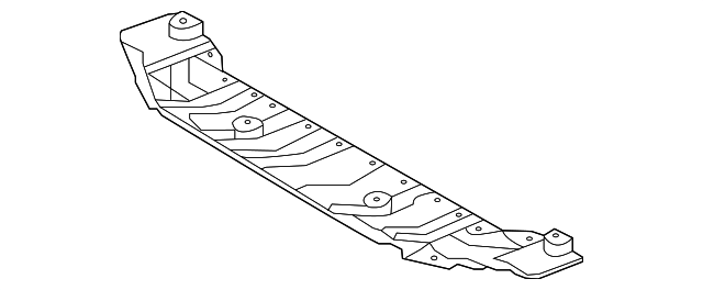 Radiator Support Splash Shield - Hyundai (29110-3X000)