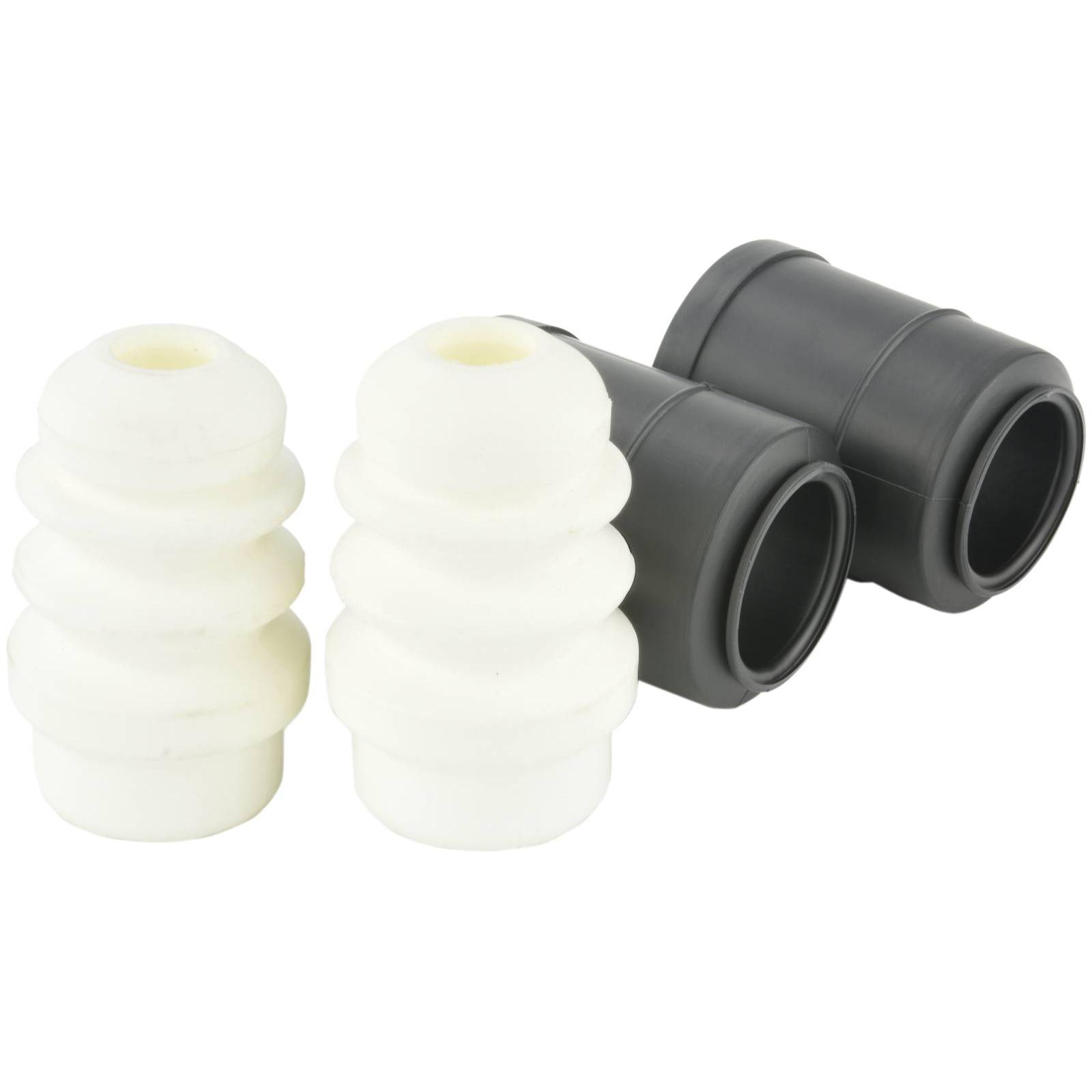 Boot with jounce bumper front shock absorber kit