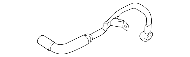 Engine Coolant Hose - BMW (11-53-7-615-492)
