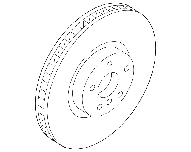 Brake Disc, Lightweight - BMW (34106899133)