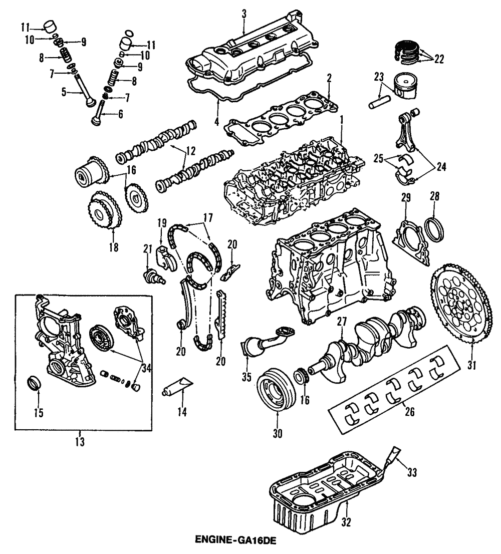 Gear Camshaft