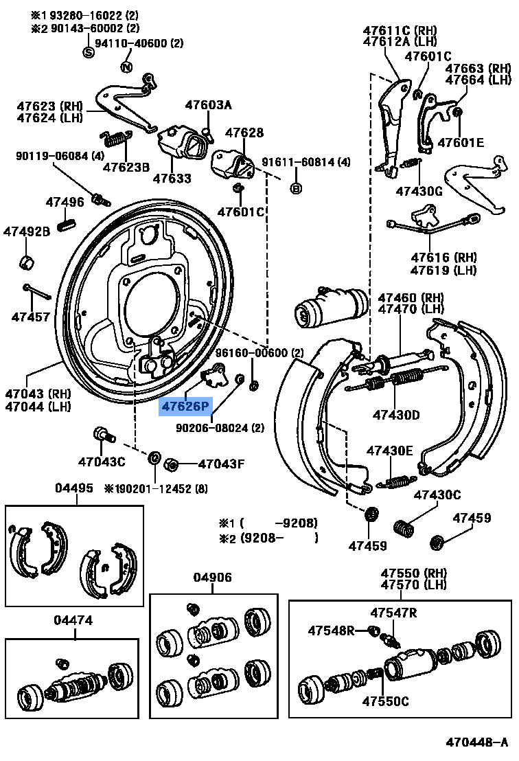 Pulley Parking Brake