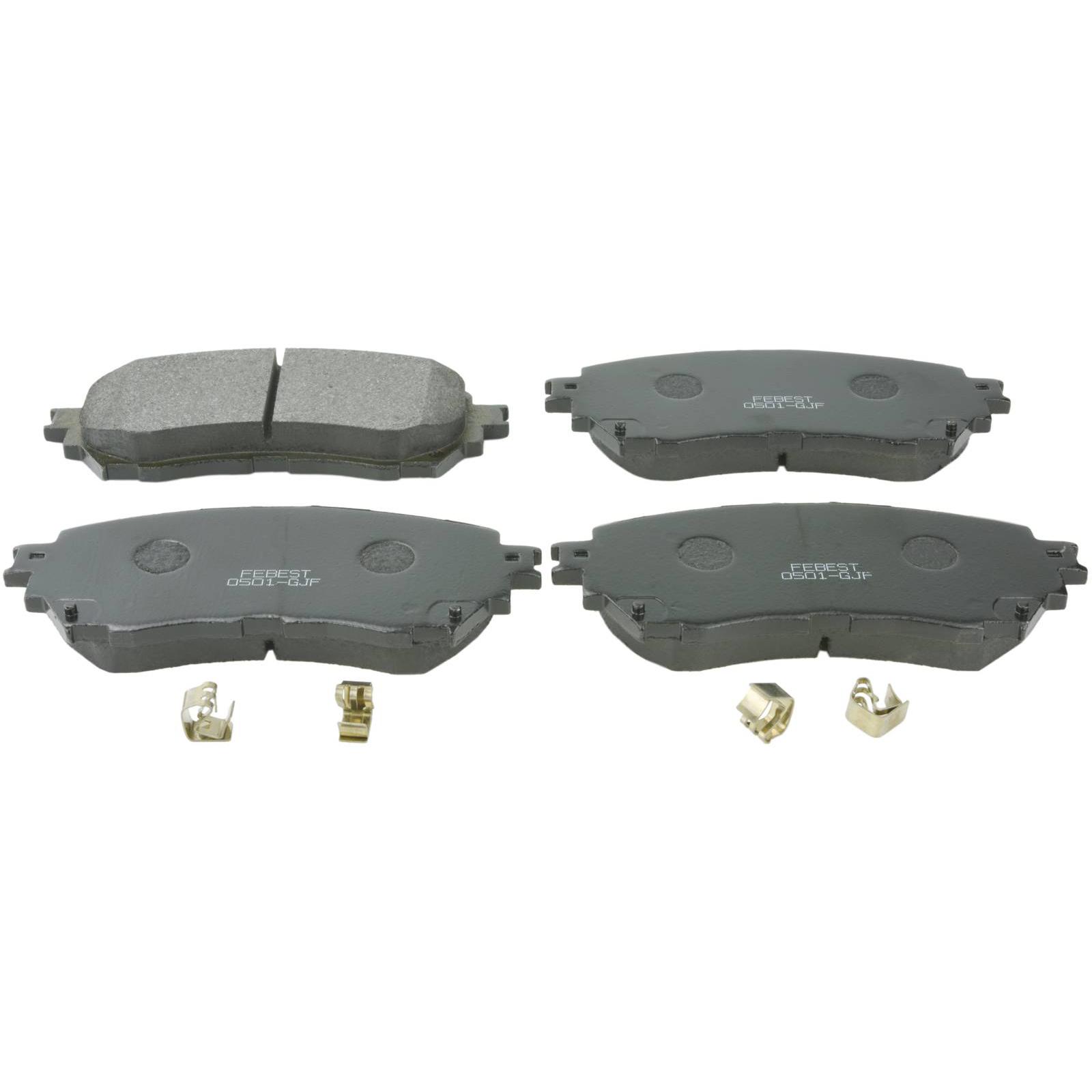 Pad kit, disc brake, front