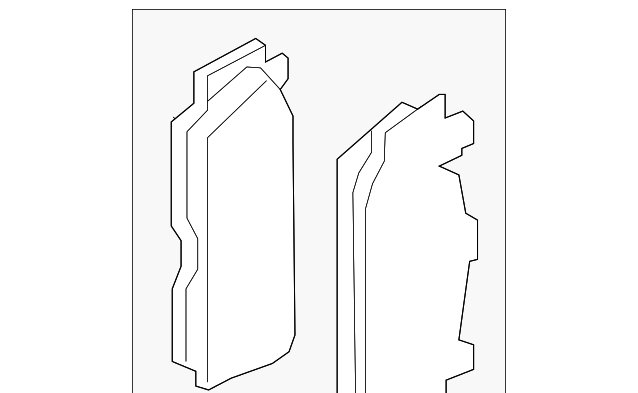 Brake Pads Front - BMW (34-11-2-284-869)