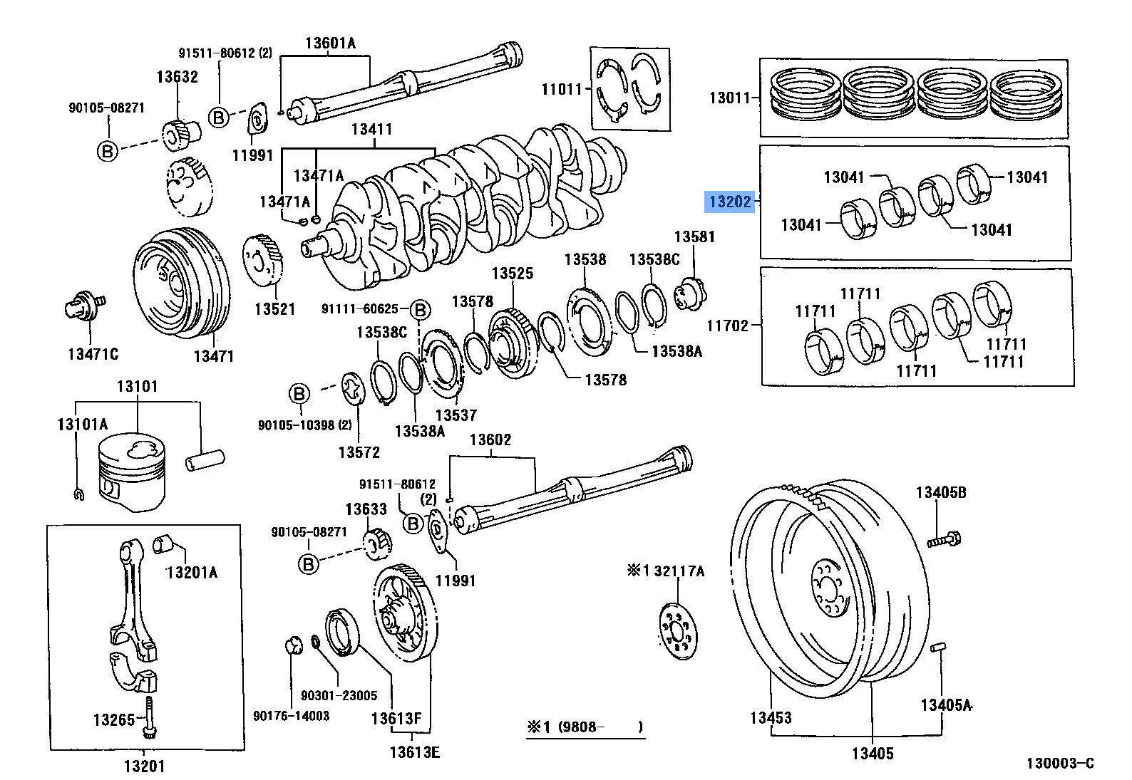 Bearing Connecting Ro