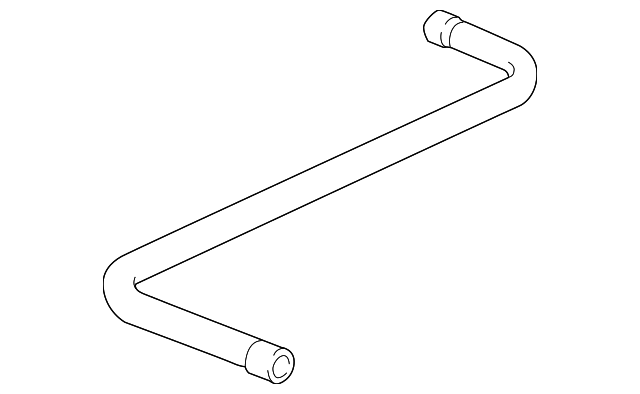HVAC Heater Hose - BMW 740i 740iL (E38)