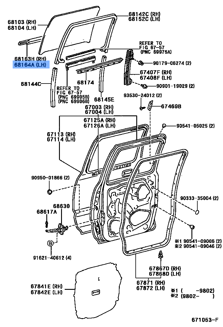 Moulding Assy, Outside