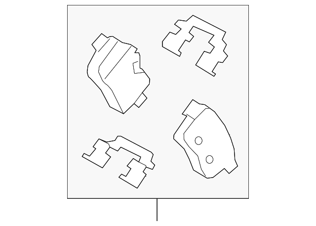 Brake Pads Rear - BMW (34-21-6-788-275)