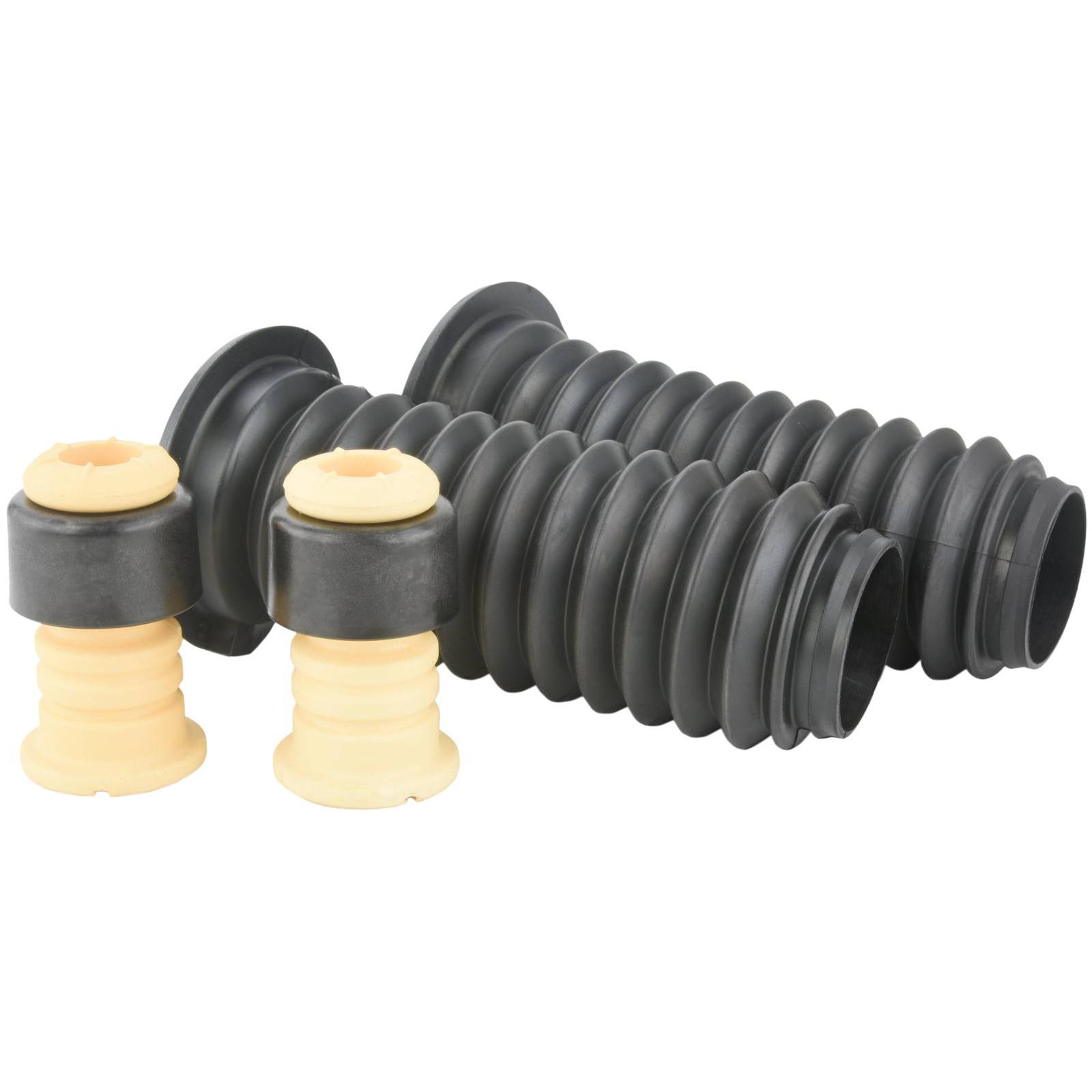 Boot with jounce bumper front shock absorber kit