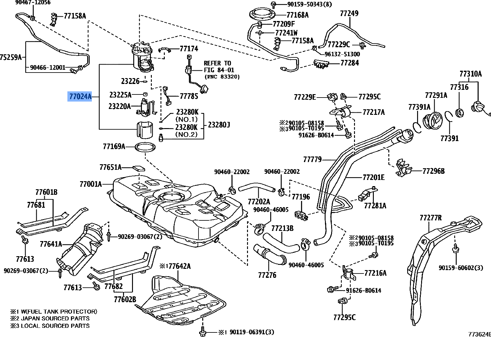 Clate Sub Assy Fuel