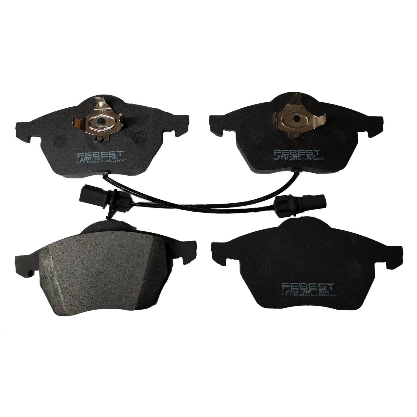 pad kit, disc brake, front (with wear sensor)