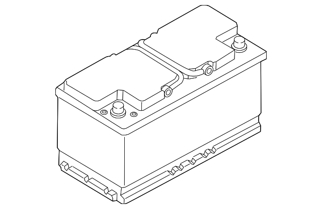 BMW 92Ah AGM Battery 61216806755