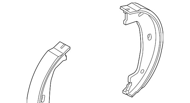 Brake Shoes - BMW (34-41-6-780-041)