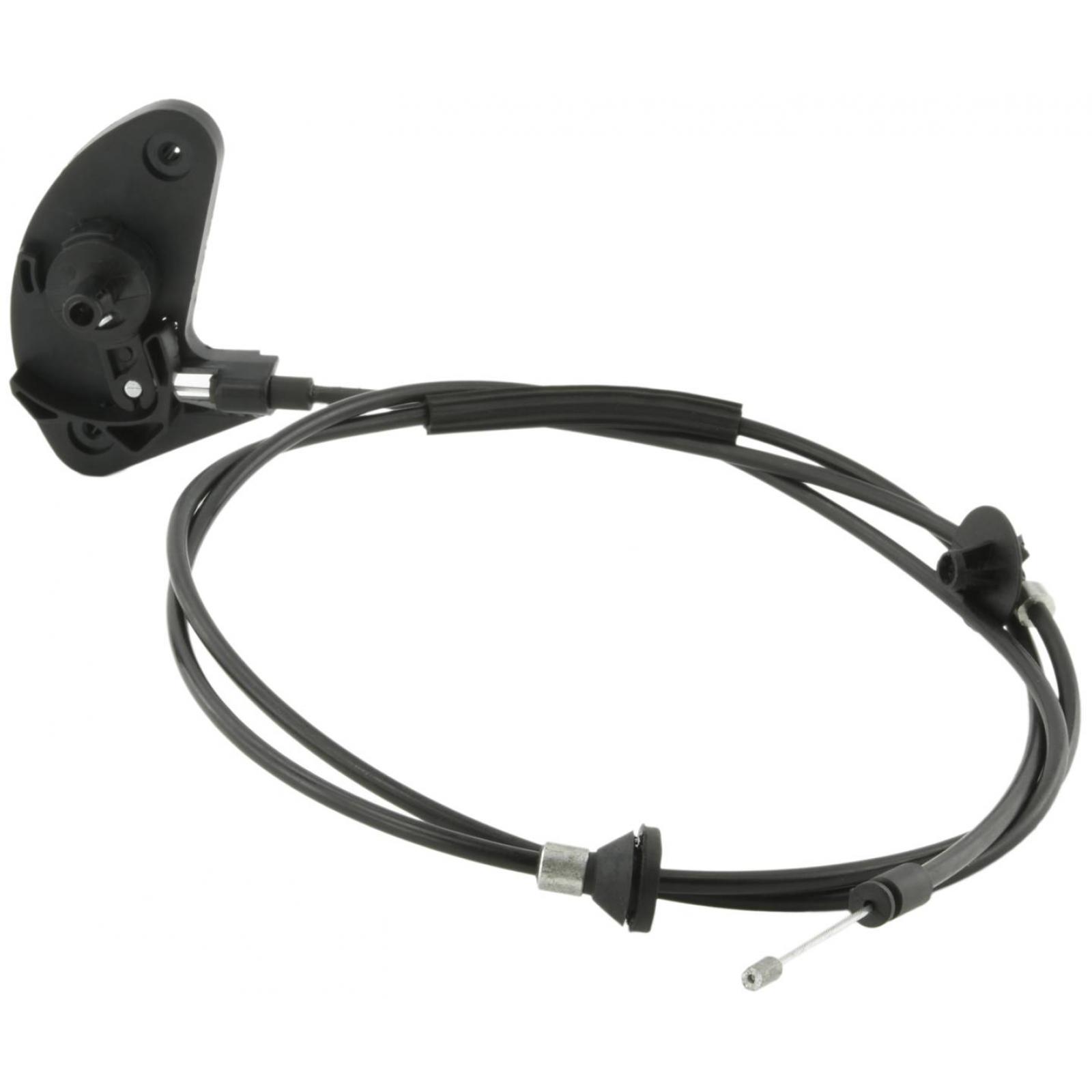 Cable assembly hood lock control