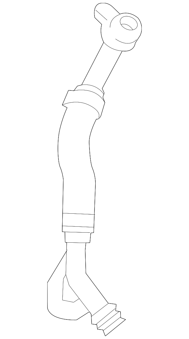 Oil Outlet Tube - BMW (11-42-7-585-403)