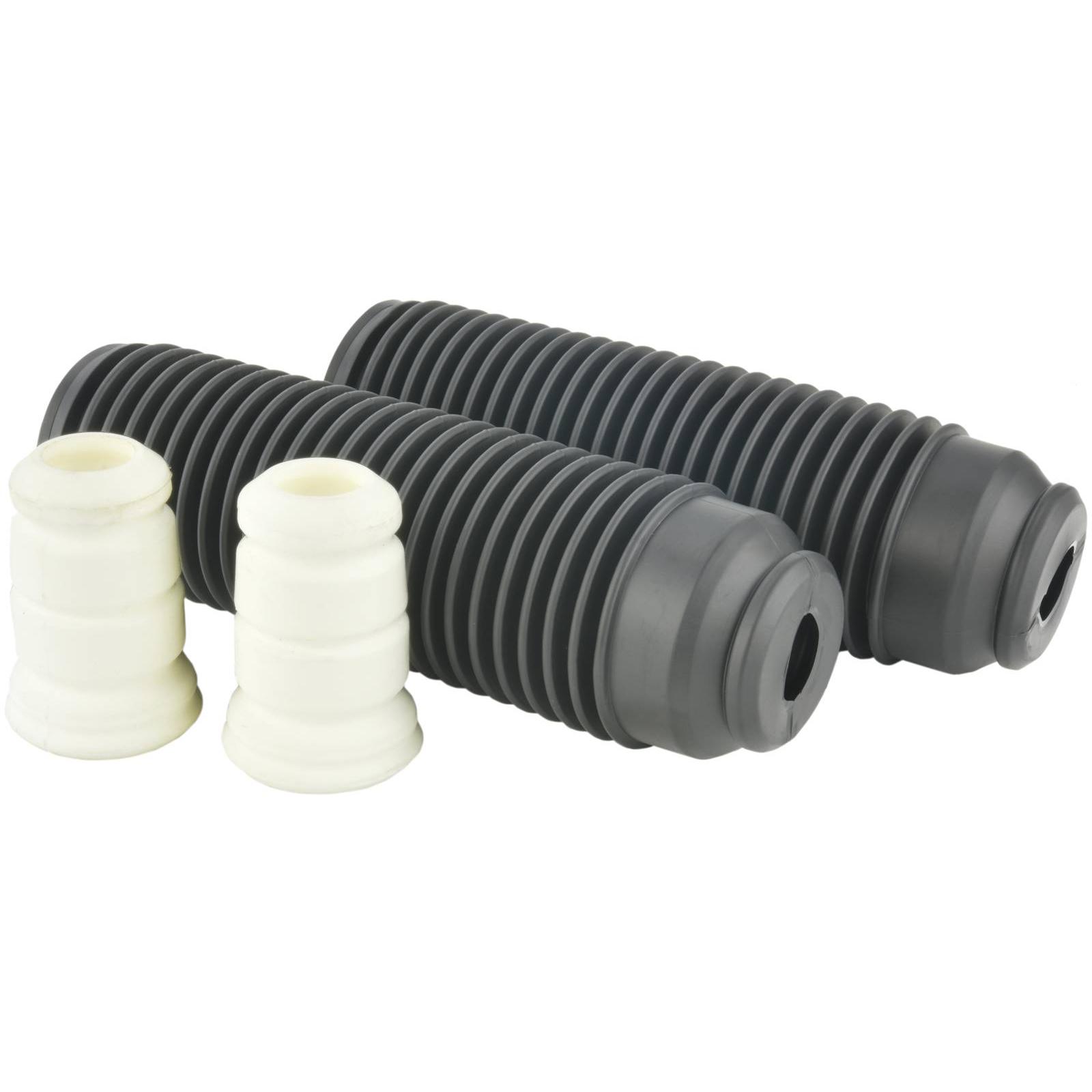 Boot with jounce bumper front shock absorber kit