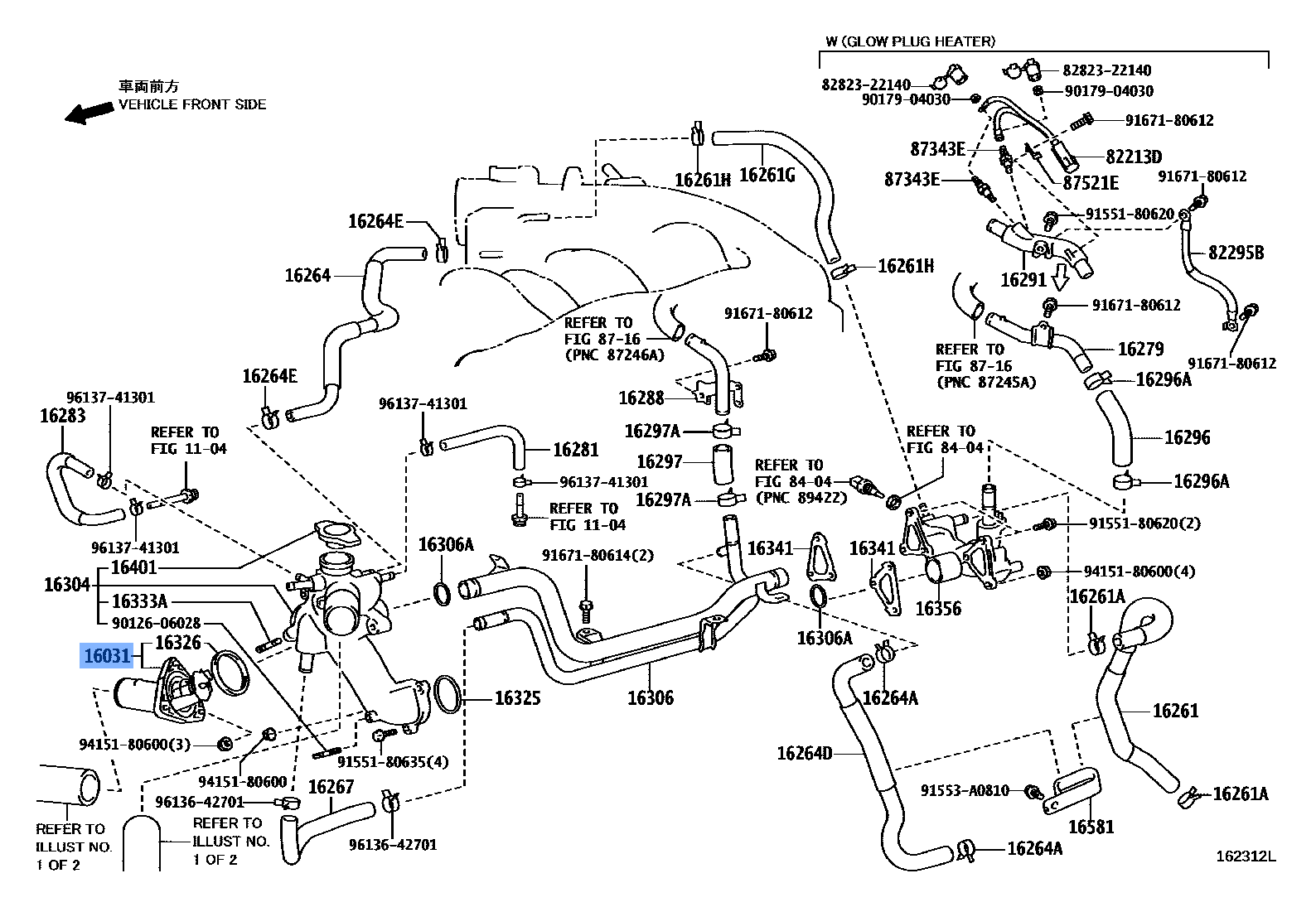 Cover Assy, Thermostat