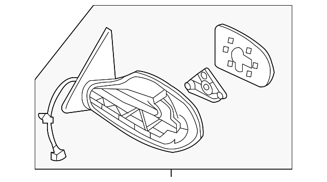 Mirror Assy-Outside,
