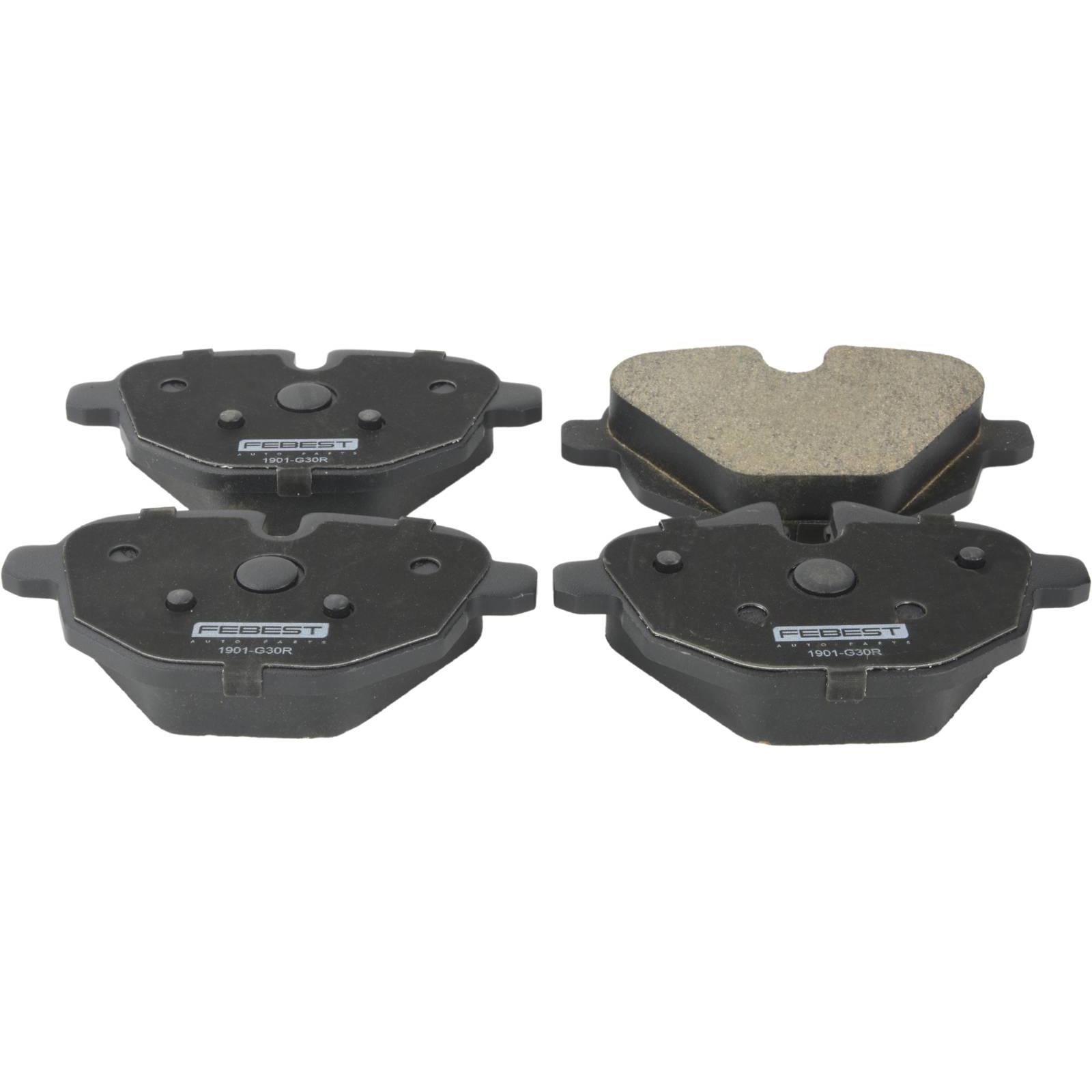 pad kit, disc brake, rear (with anti squeal shim)