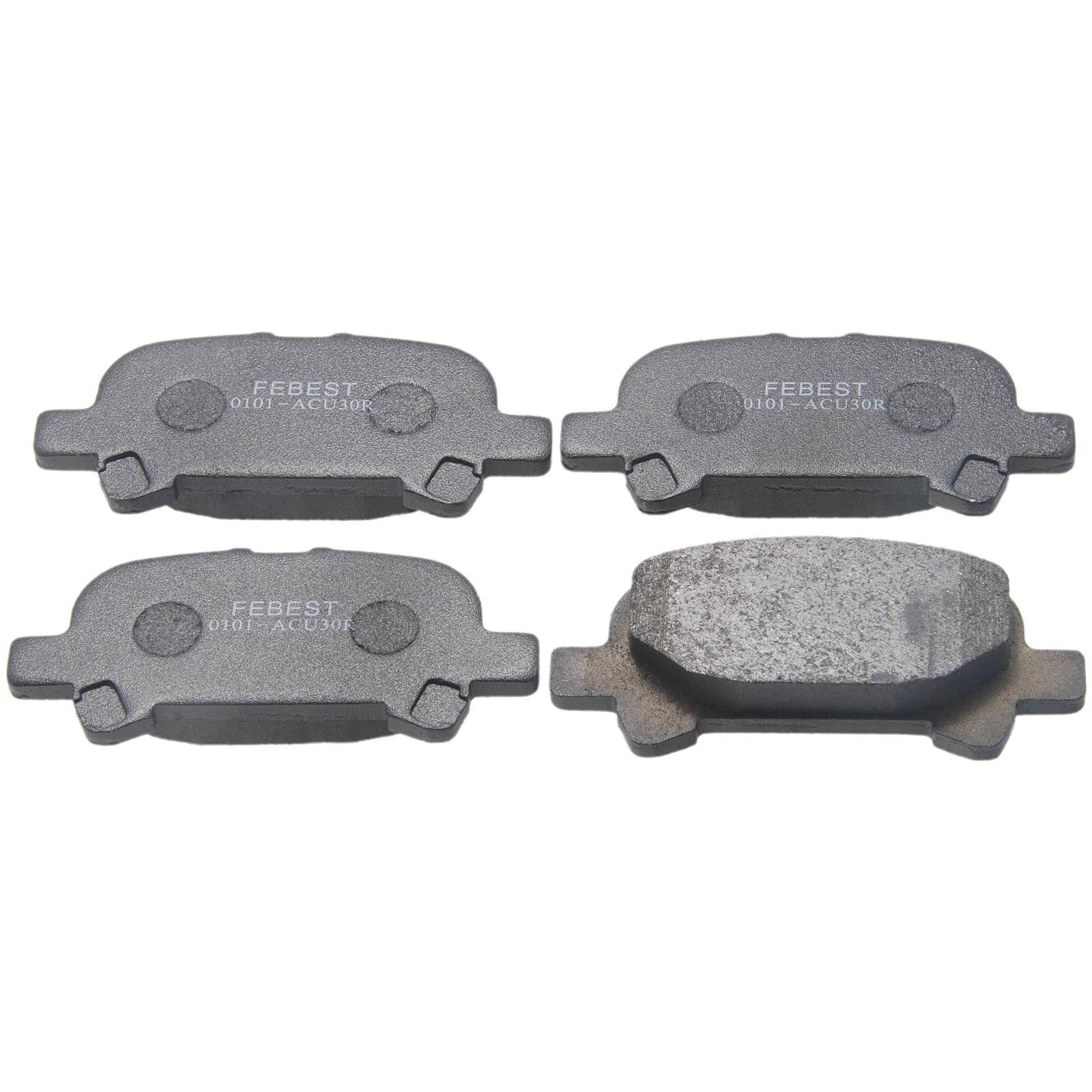 pad kit, disc brake, rear