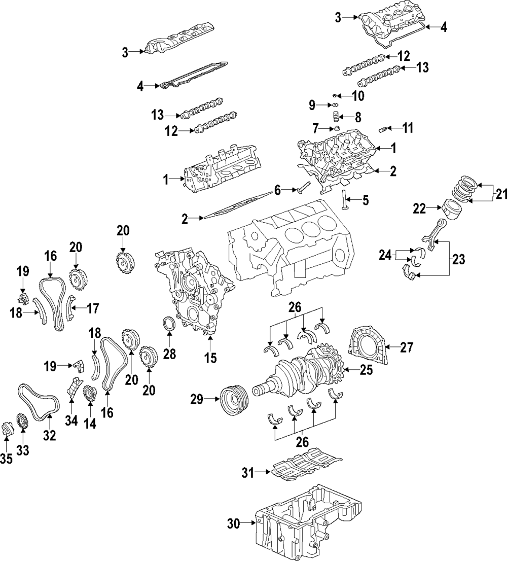 Camshaft Gear - Hyundai (24370-3C102)