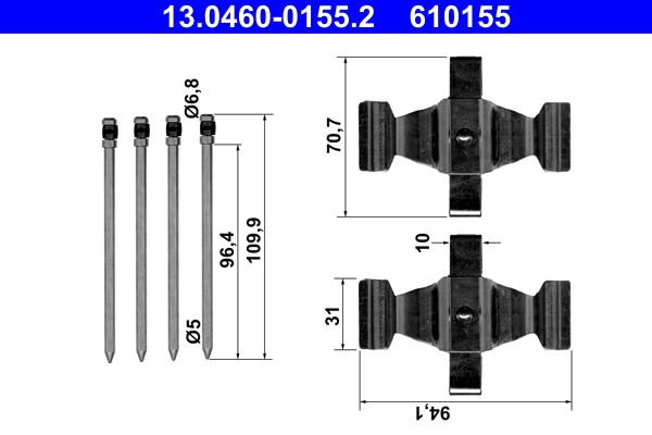 Seal & Boot Set,Cal.