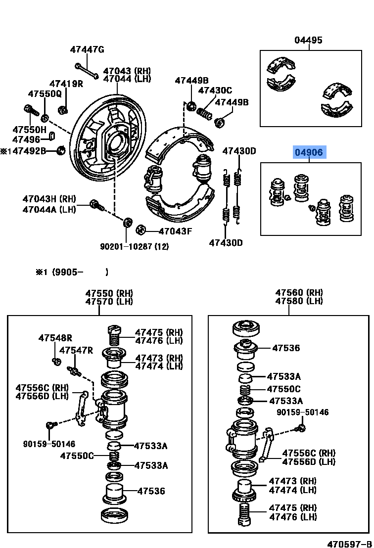 Kit Wheel Cylinder