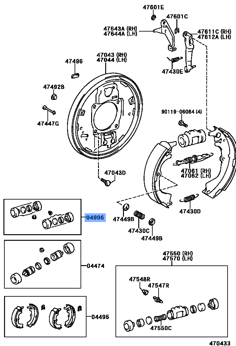 Kit Wheel Cylinder