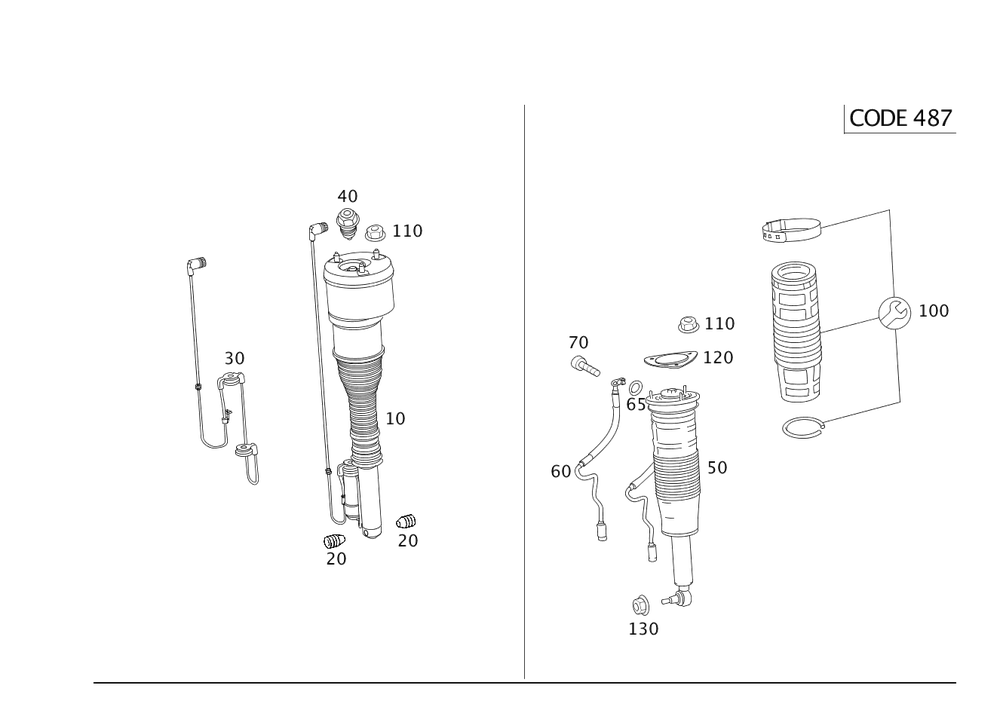 Front Shock Rh 221 320