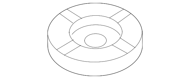 BMW Front Strut Bushings Set - Genuine BMW 31336778108