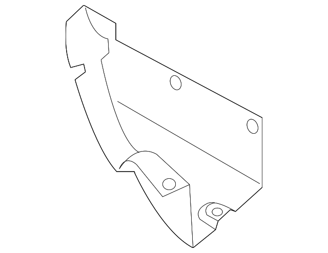Engine Splash Shield - BMW M3 (E90, E92, E93) - Left