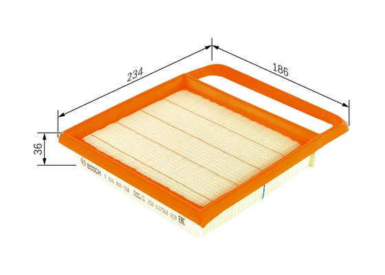 Air Filter BOSCH F026400504