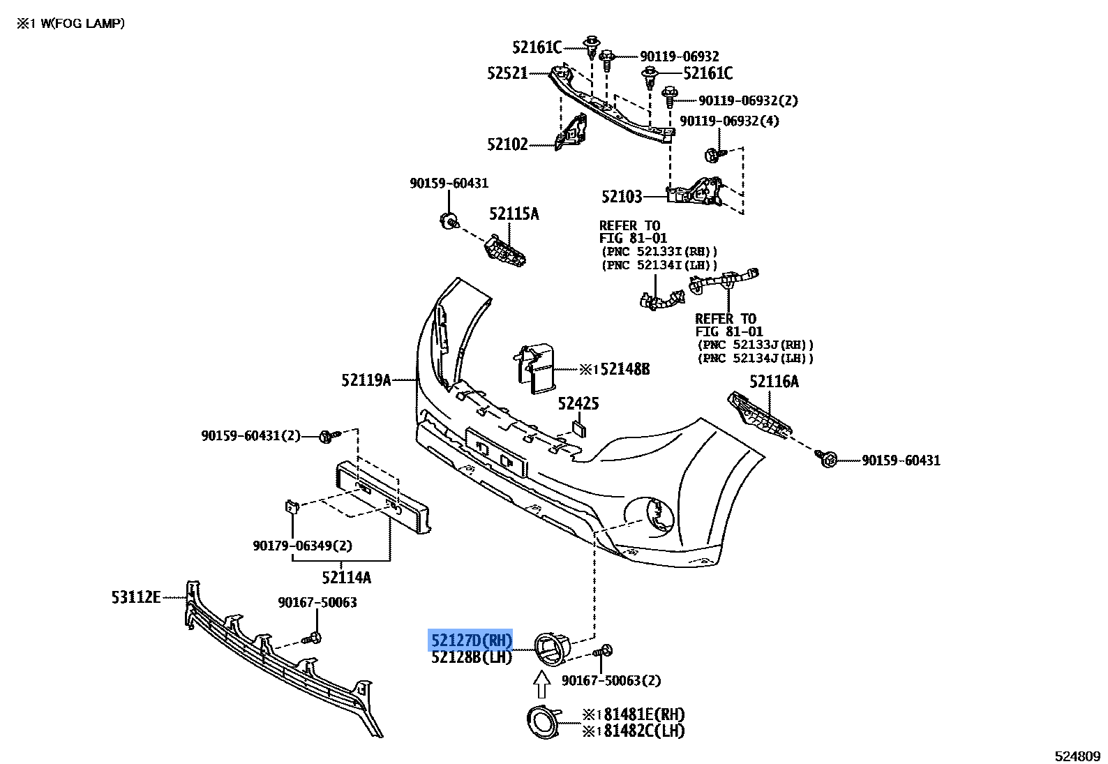 Garnish(L),Rear Door
