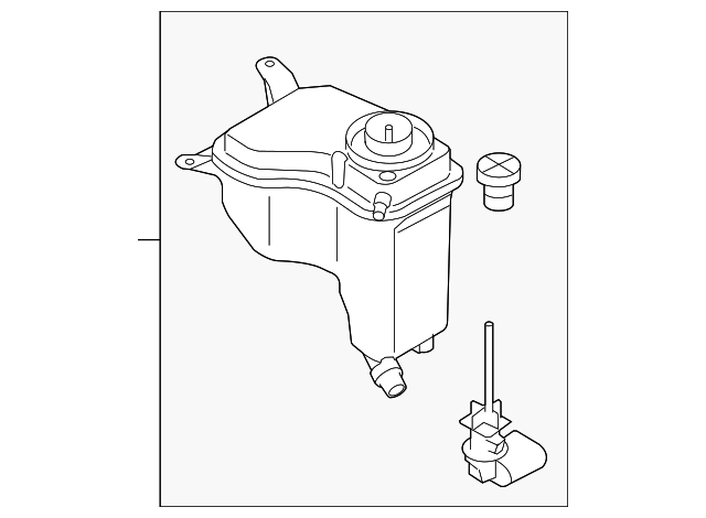 Reservoir Tank - BMW (17-13-7-640-514)