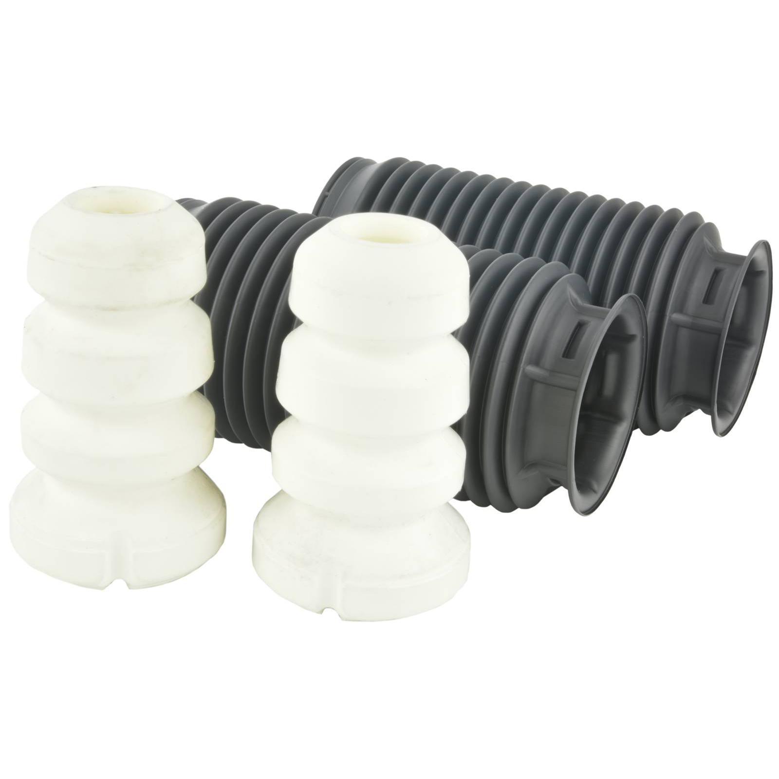 Boot with jounce bumper front shock absorber kit