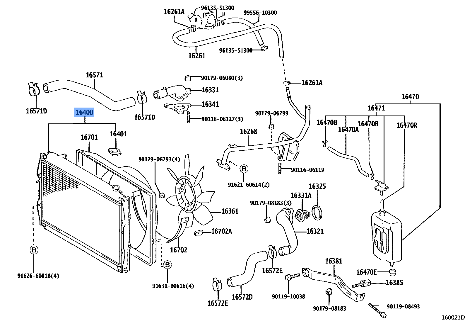 Radiator Assy, Engine Coolant