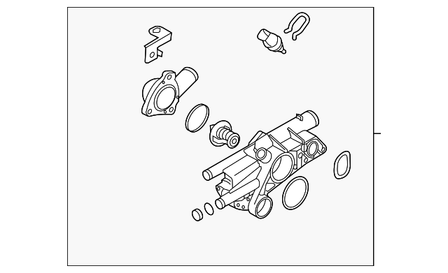 Thermostat Unit - Hyundai (25600-2G500)