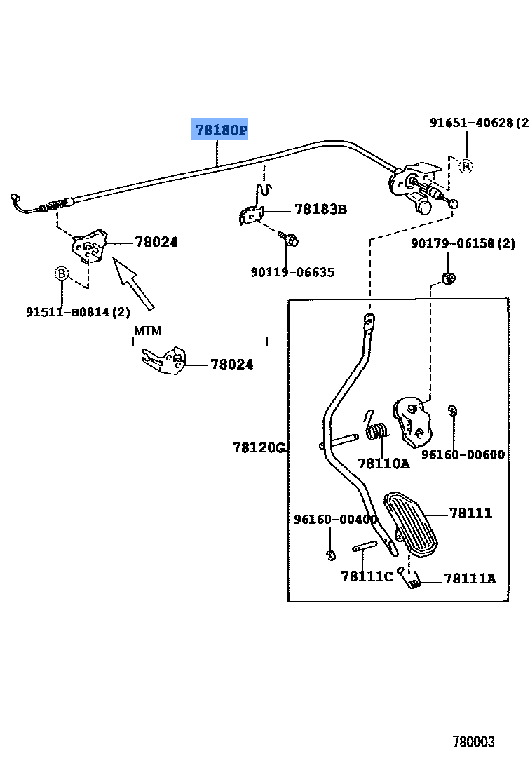 Cable,Inter Lock