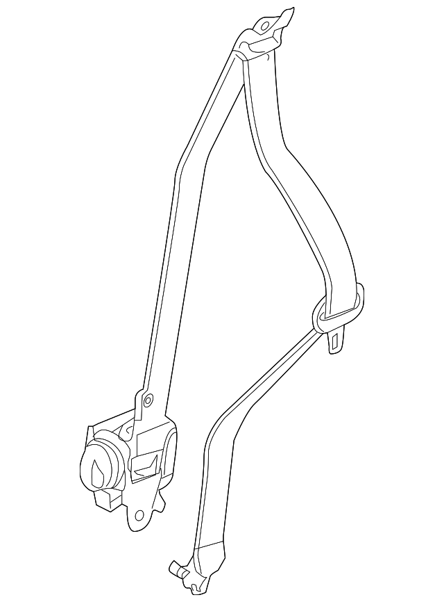 Belt Assy-Tongue, Pretens