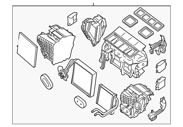 Heating Unit Assy-Front