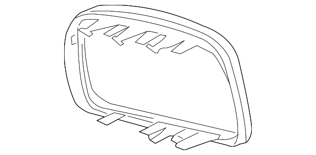 BMW 51168254904 Genuine Supporting Ring, Right Mirror Trim