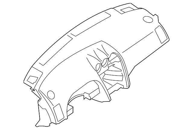 Panel & Pad Assy-Instrume
