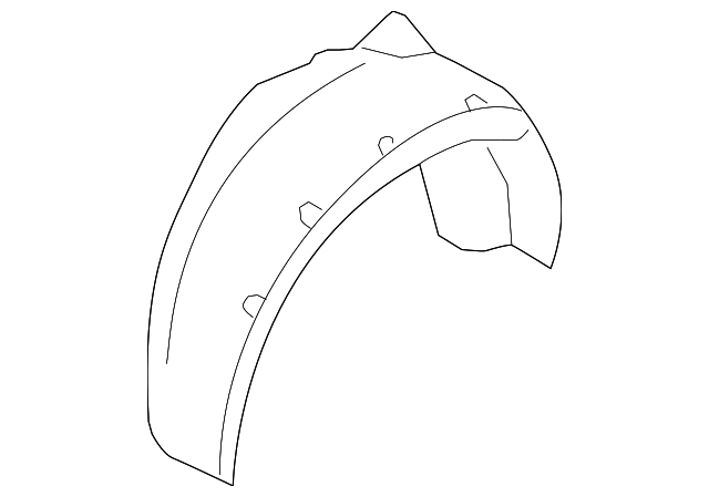 Cover,Wheel Housing Rr Left,Bmw F02