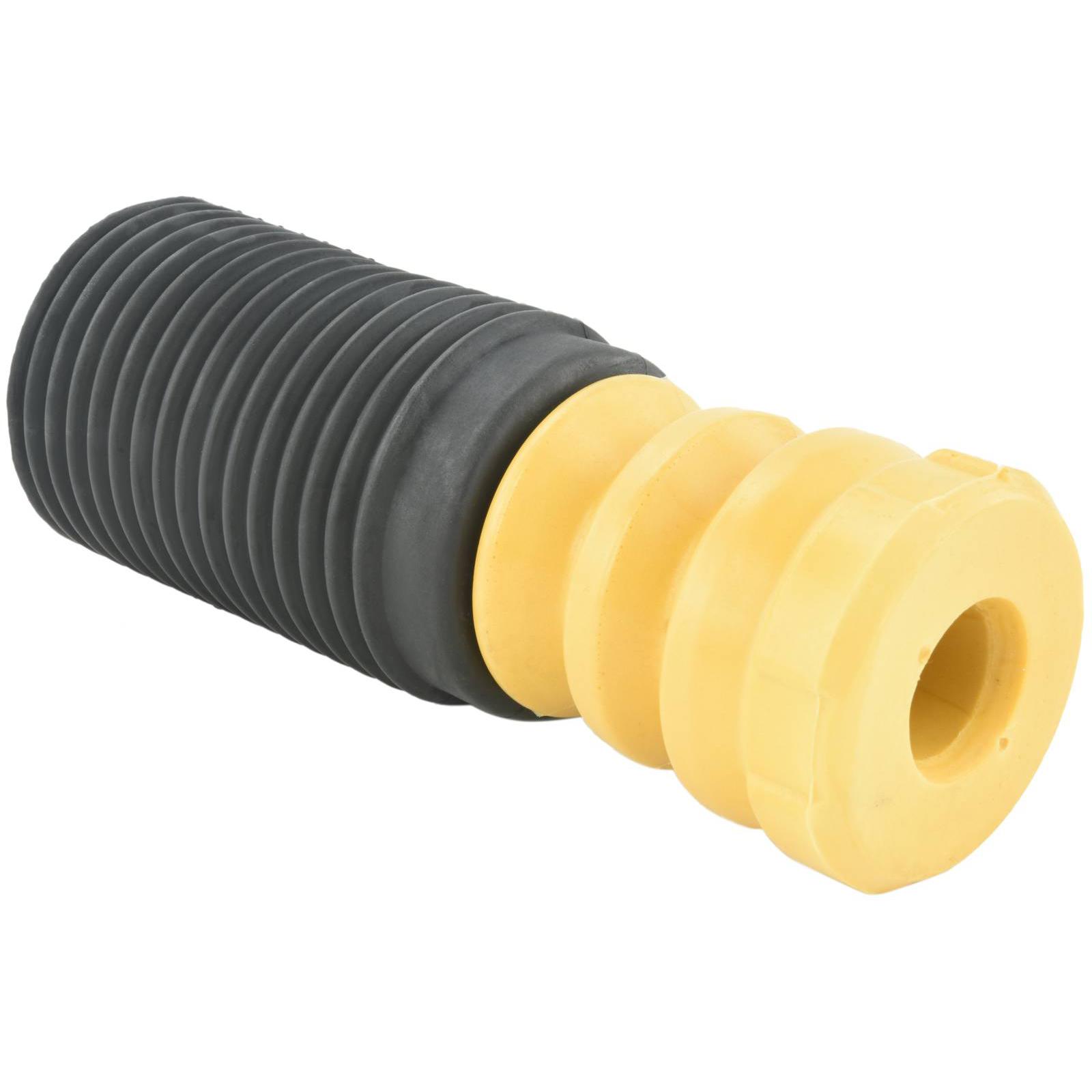 Boot with jounce bumper front shock absorber