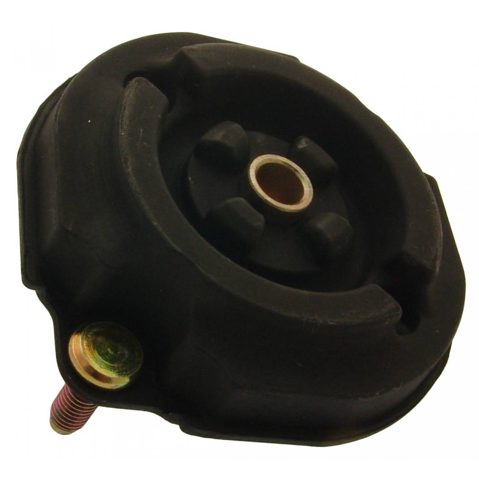 Rear shock absorber mounting